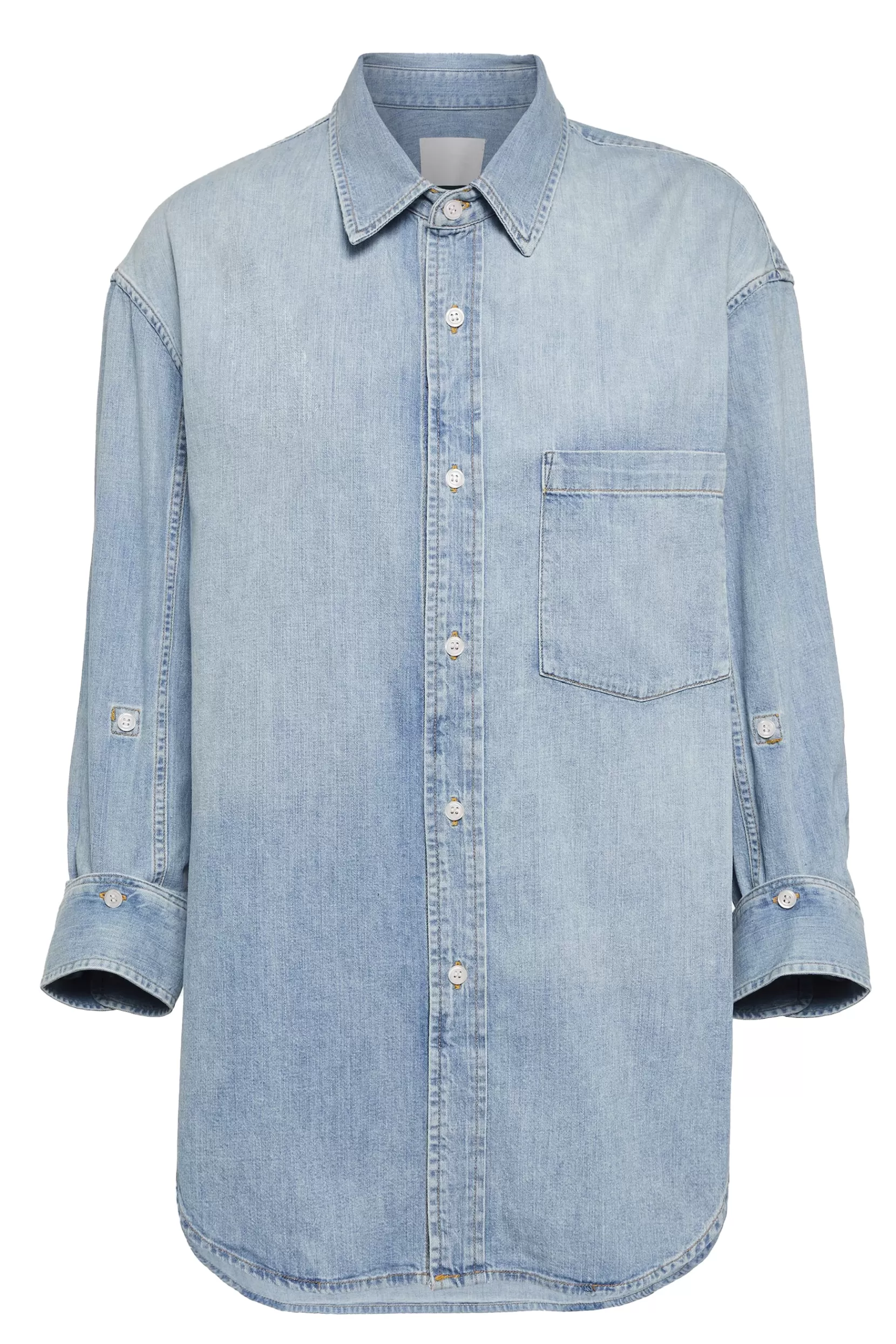 Outlet Citizens of Humanity Kayla Shirt - Blue - Light Tops