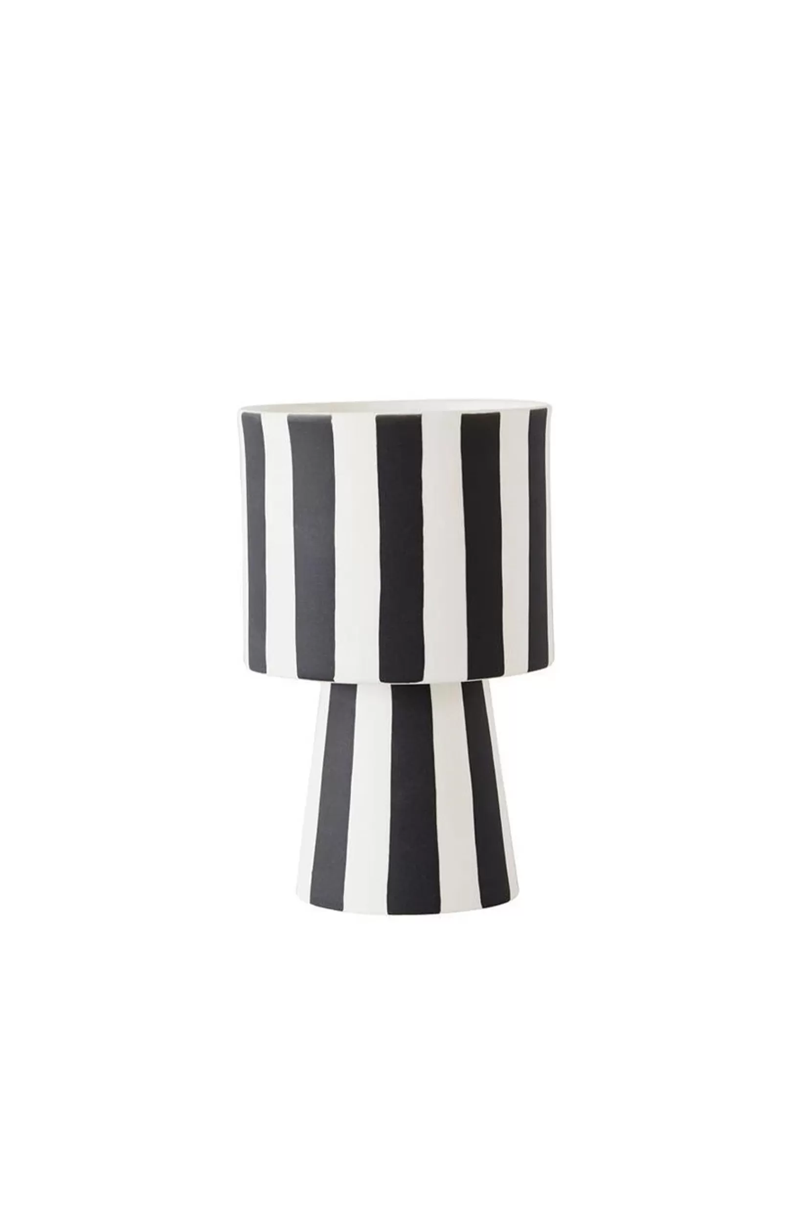 Outlet Toppu Pot - Black & White Vases & Planters