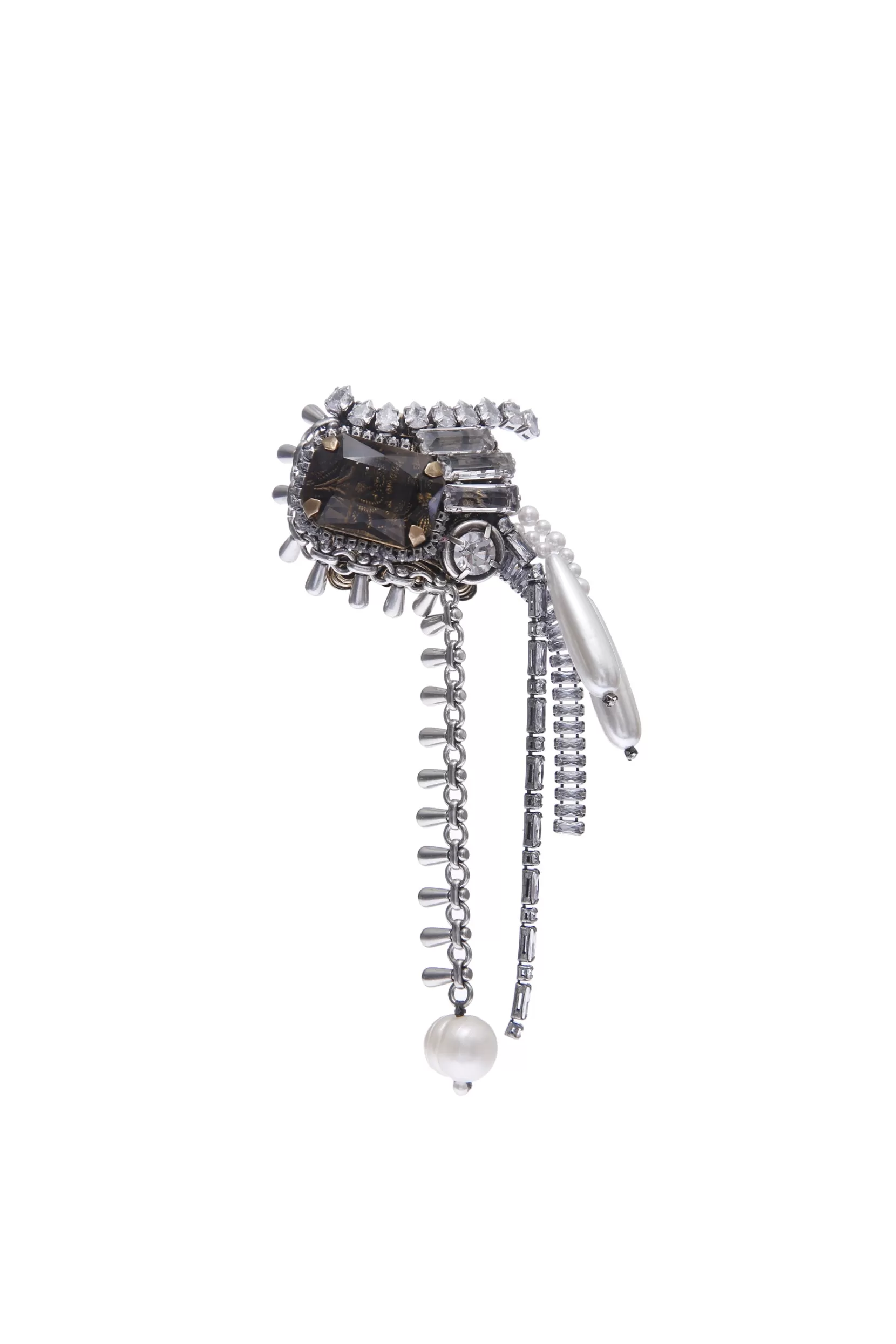 Best Sale Rada Crystal Brooch - Earrings