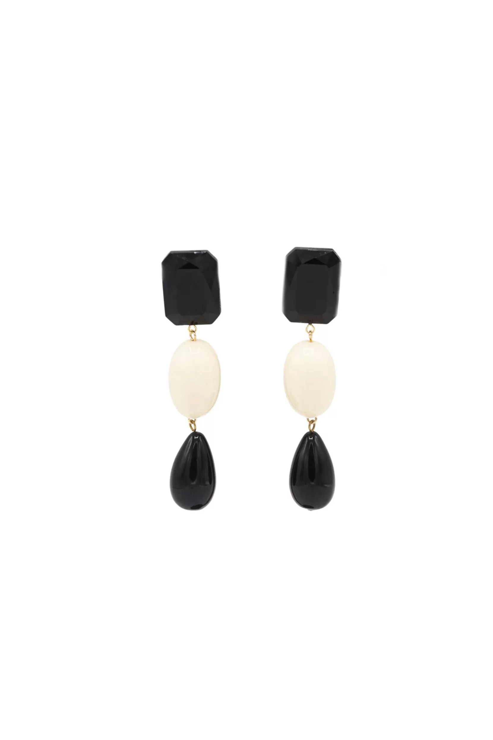 Best Sale Sita Nevado Ivy Earring - Black & White Earrings